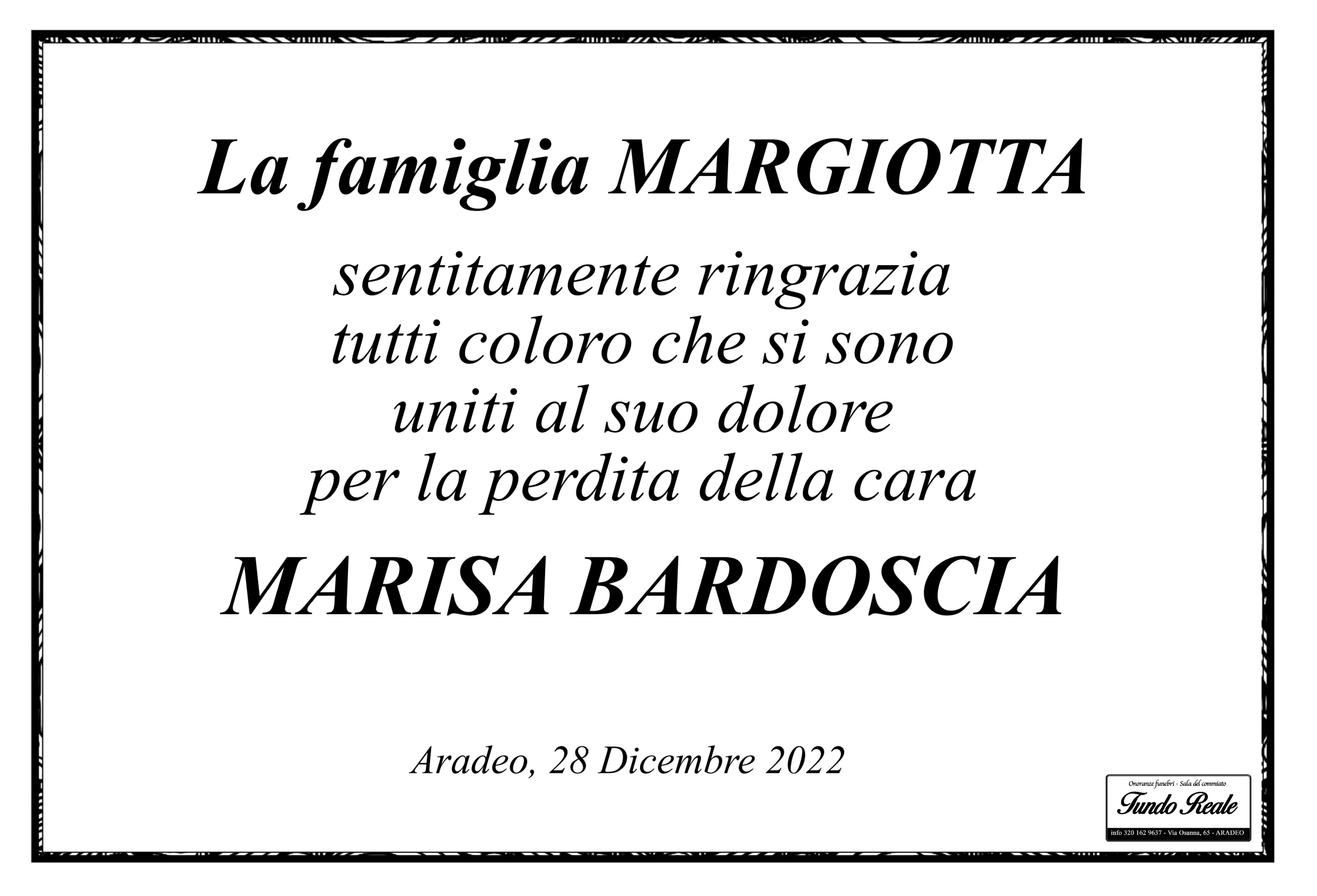 Famiglia Bardoscia Marisa